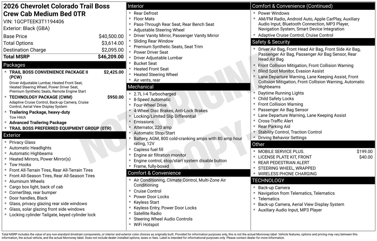 New 2026 Chevrolet Colorado Trail Boss image 5