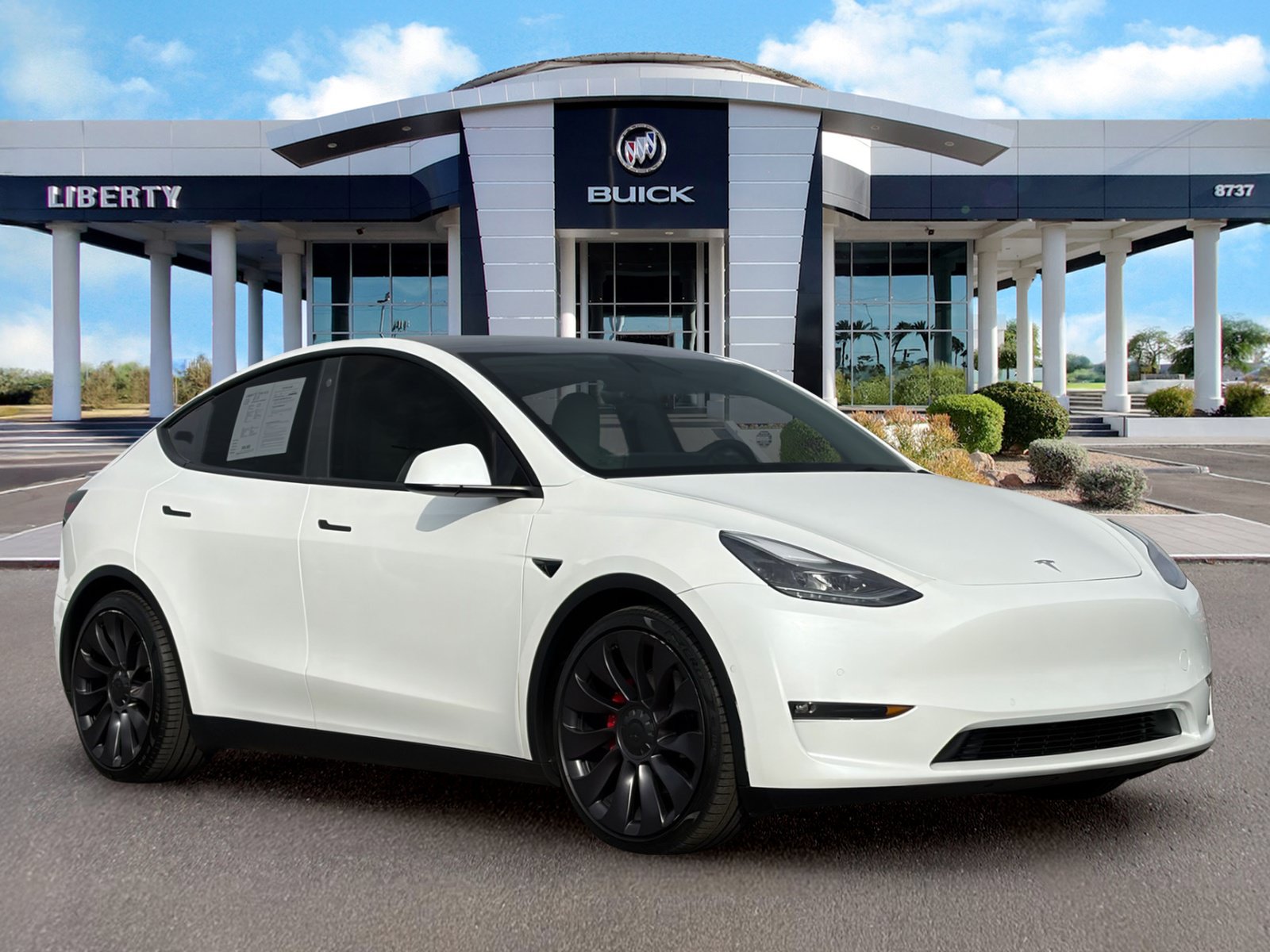 Used 2021 Tesla Model Y Performance AWD/4WD image 2