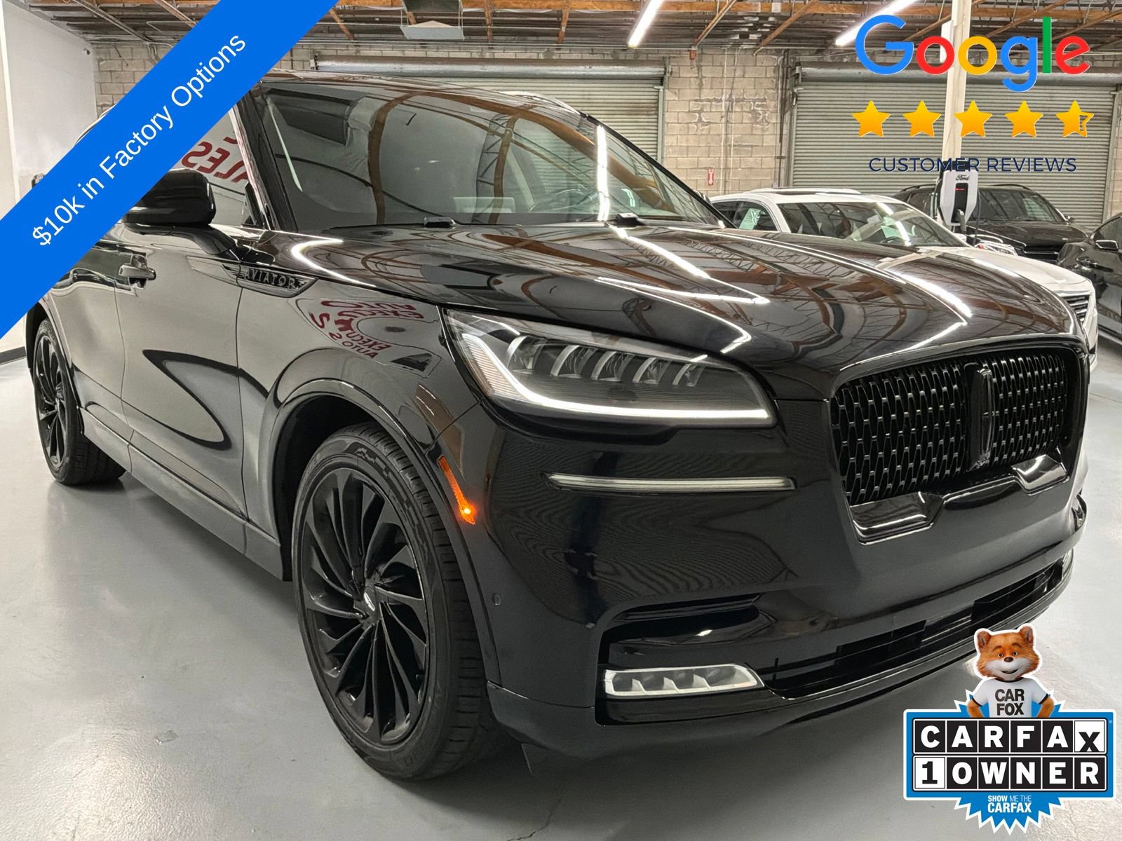 Used 2021 Lincoln Aviator Reserve w/ Equipment Group 208A RWD image 3