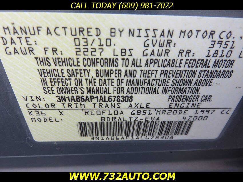 Used 2010 Nissan Sentra 2.0 S FWD image 33