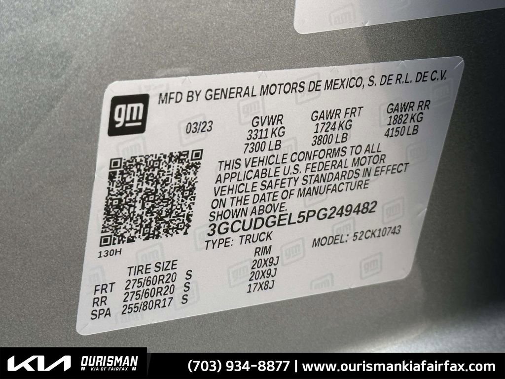 Used 2023 Chevrolet Silverado 1500 LTZ w/ LTZ Premium Package image 31