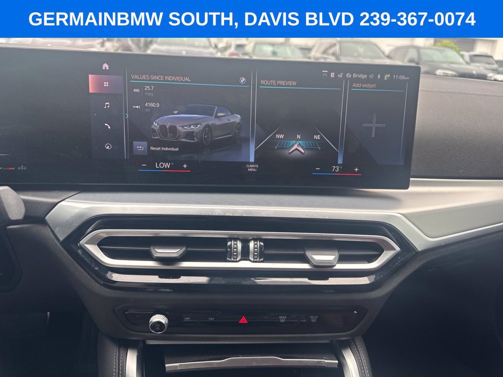 Certified 2024 BMW M440i Convertible w/ Shadowloine Package RWD image 16