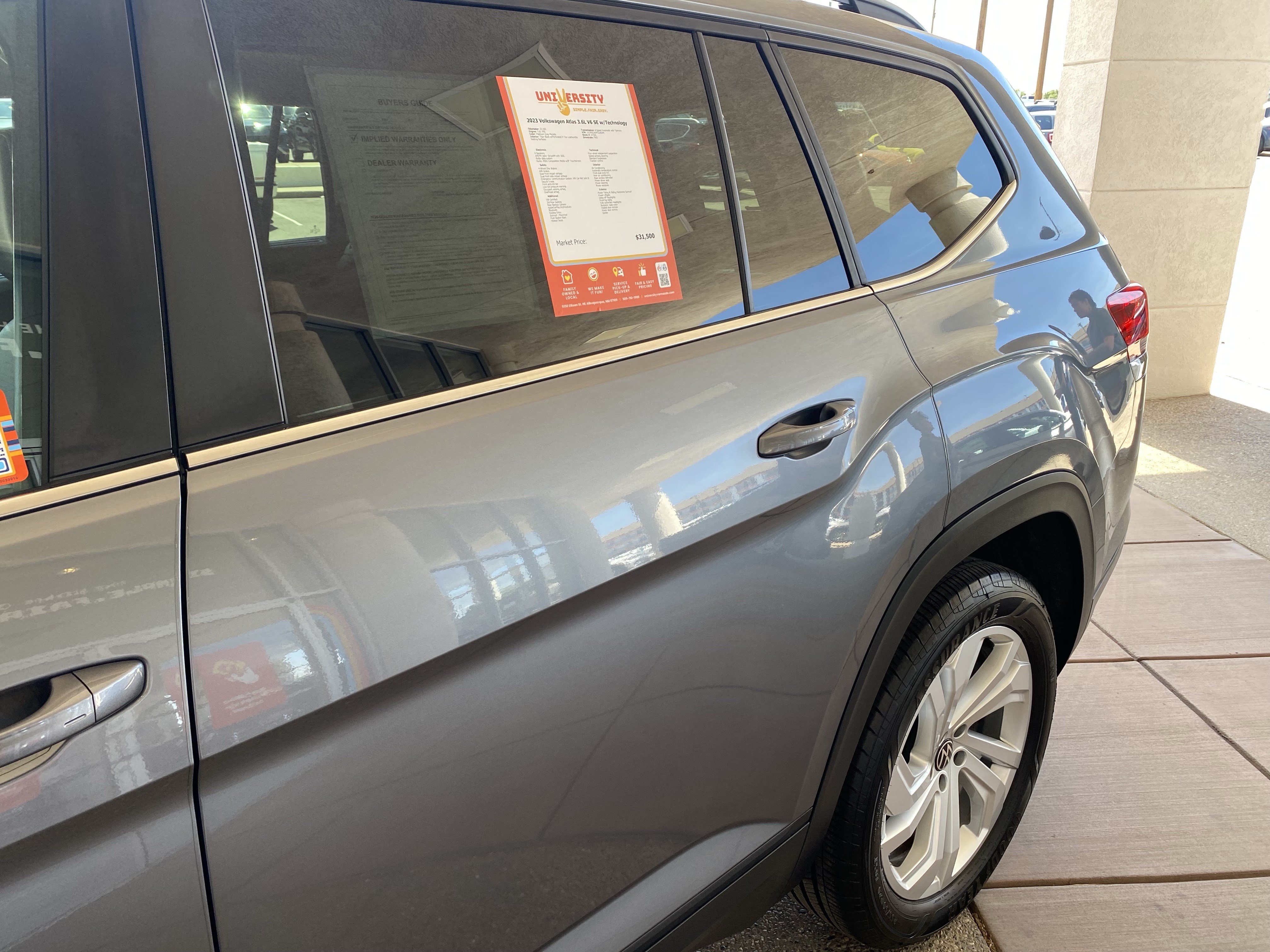 Certified 2023 Volkswagen Atlas SE w/ Panoramic Sunroof Package FWD image 64