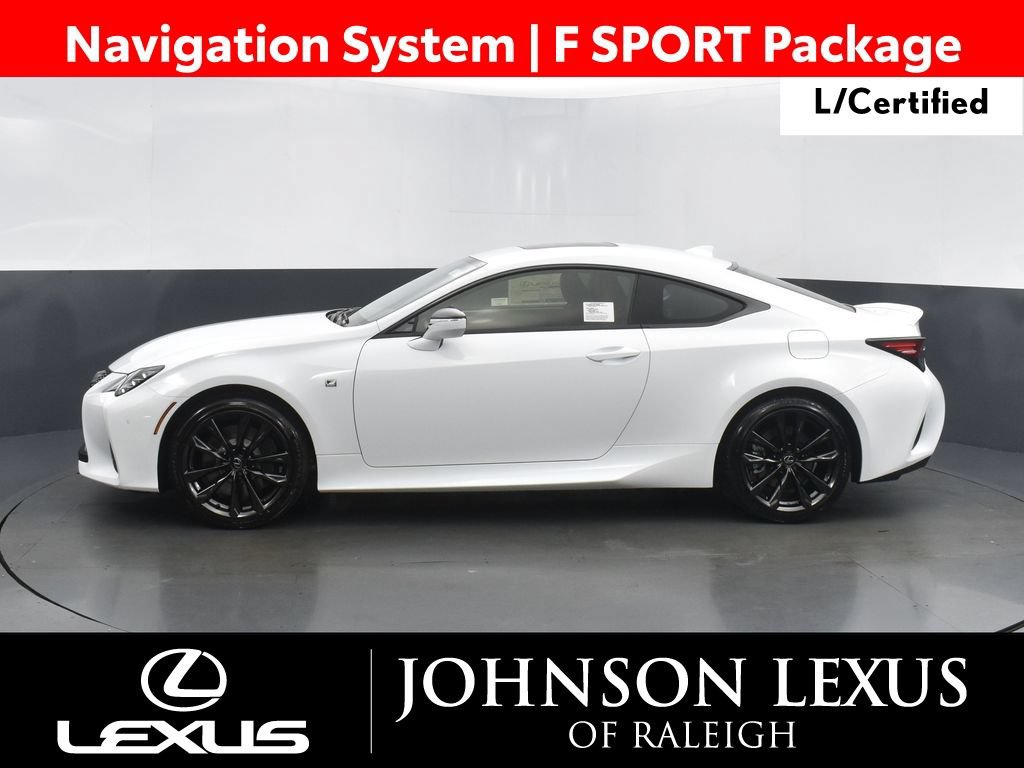Certified 2024 Lexus RC 350 F Sport w/ Navigation Package RWD image 2