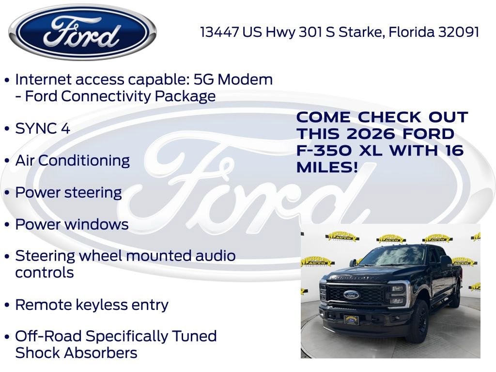 New 2026 Ford F350 XL w/ STX Appearance Package image 25
