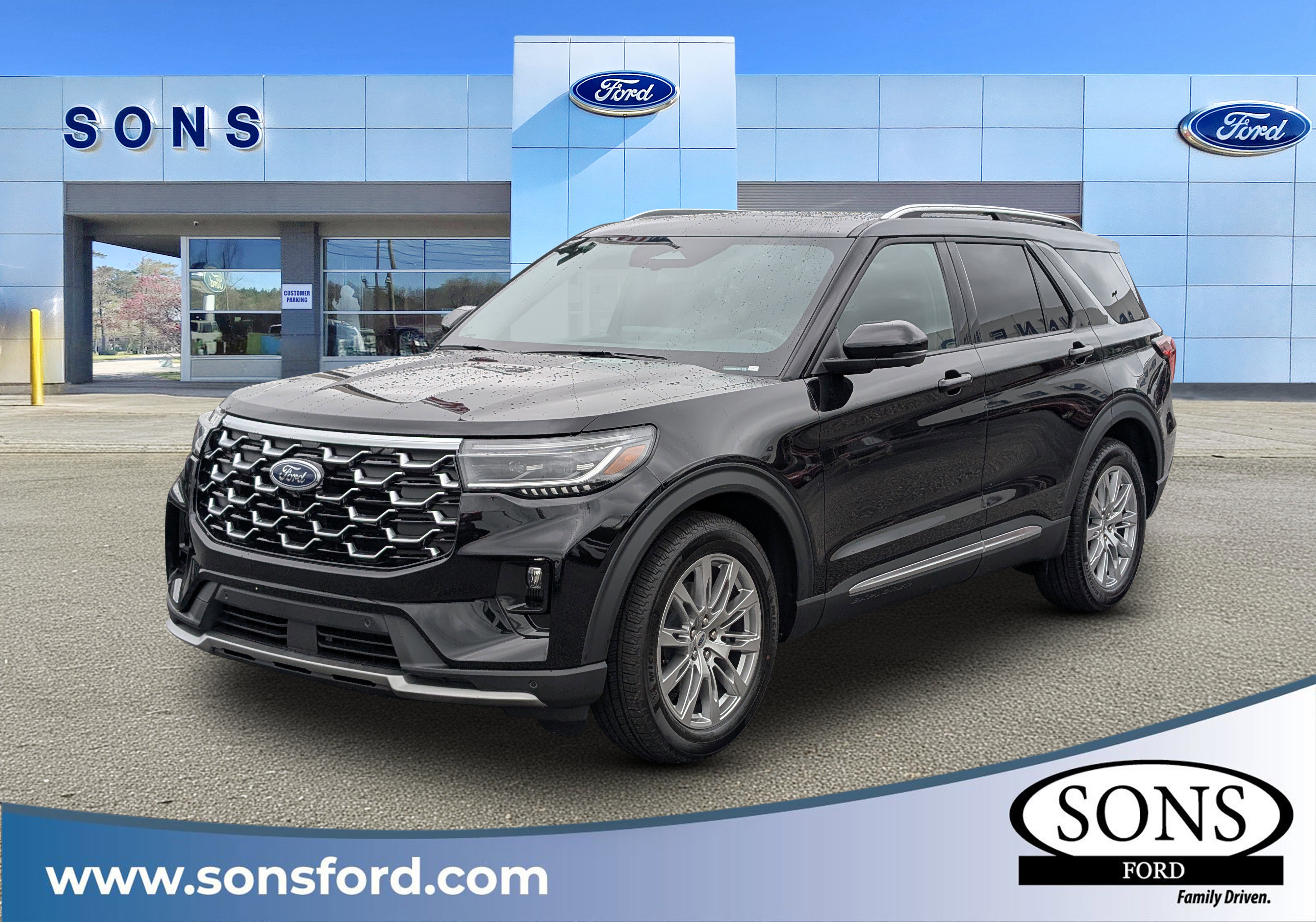 New 2026 Ford Explorer Platinum