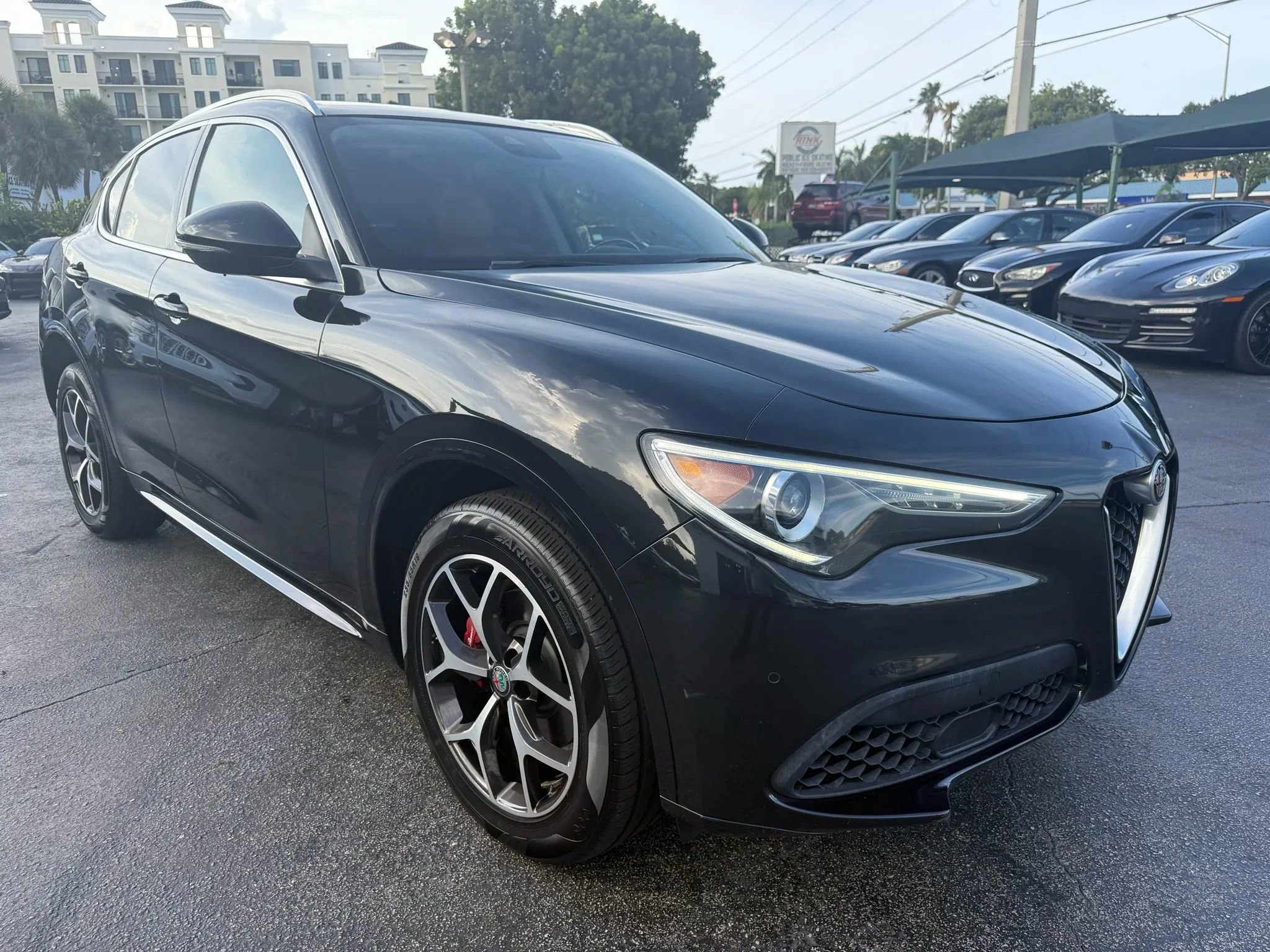 Used 2021 Alfa Romeo Stelvio Ti w/ Active Assist 2 Package TI image 9