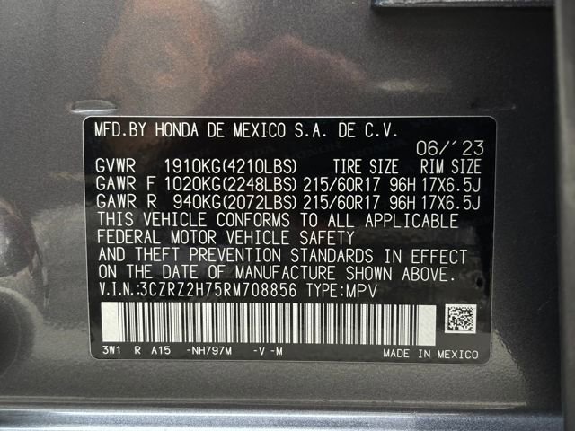 Used 2024 Honda HR-V EX-L image 29