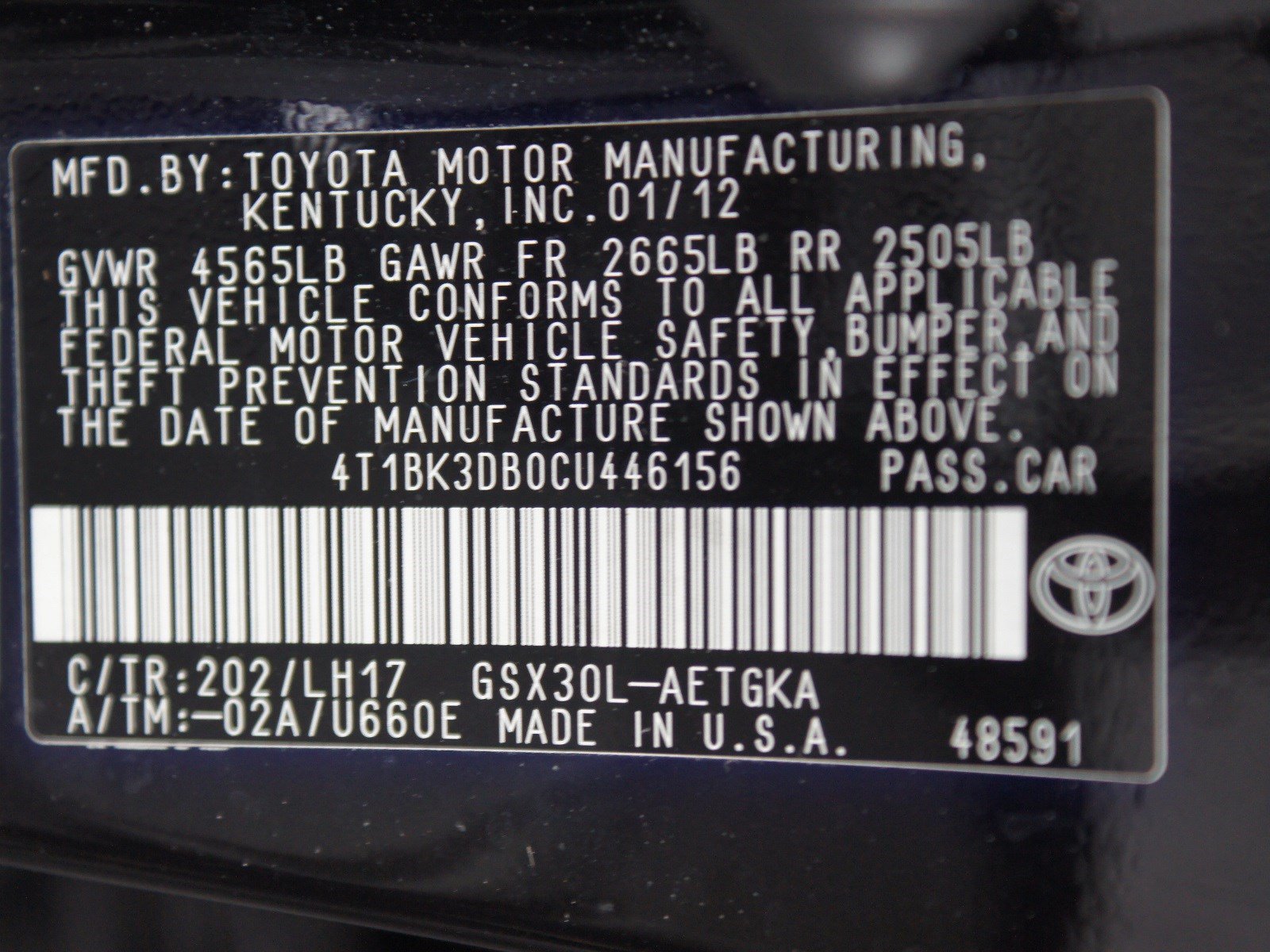 Used 2012 Toyota Avalon FWD image 20