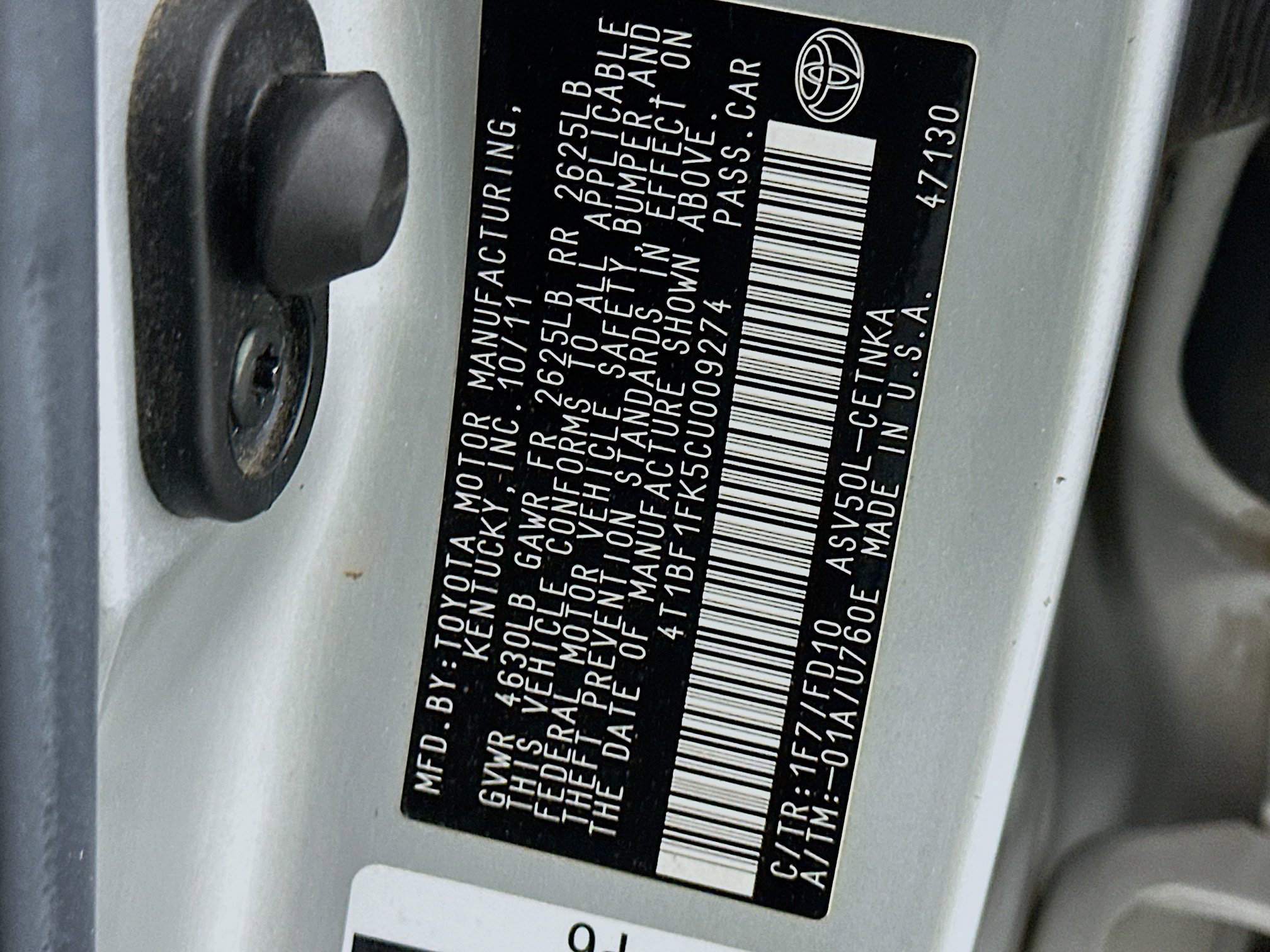 Used 2012 Toyota Camry LE image 12