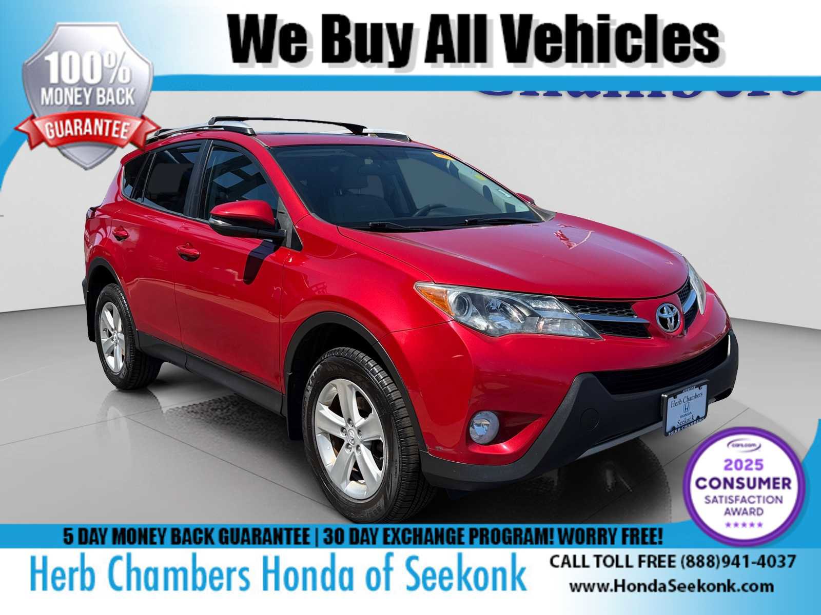 Used 2014 Toyota RAV4 XLE AWD/4WD image 1