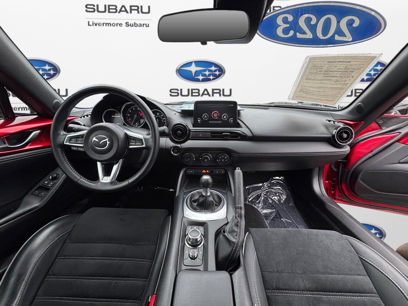Used 2023 MAZDA MX-5 Miata Club w/ Weather Package RWD image 13