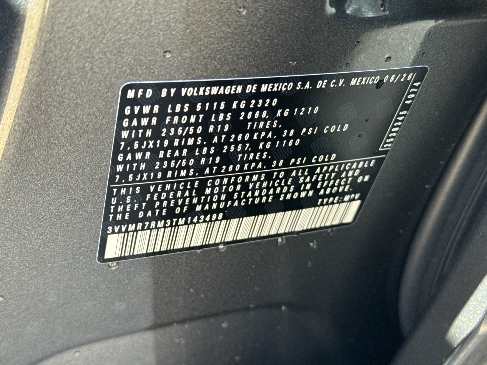 New 2026 Volkswagen Tiguan SE AWD/4WD image 27