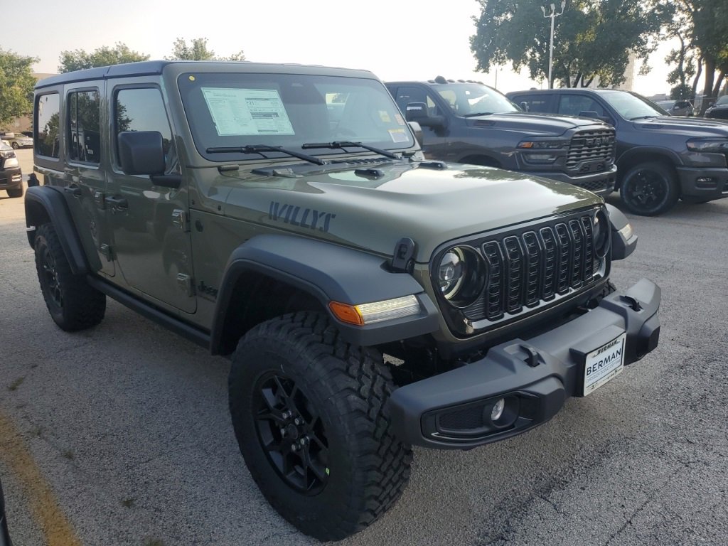 New 2025 Jeep Wrangler Willys