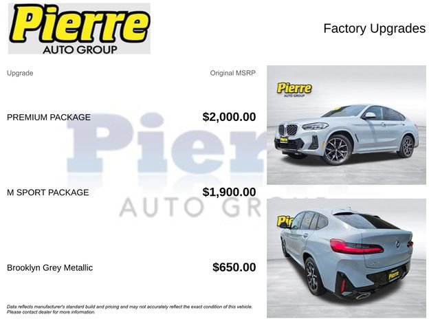 Used 2025 BMW X4 xDrive30i w/ Premium Package AWD/4WD image 14