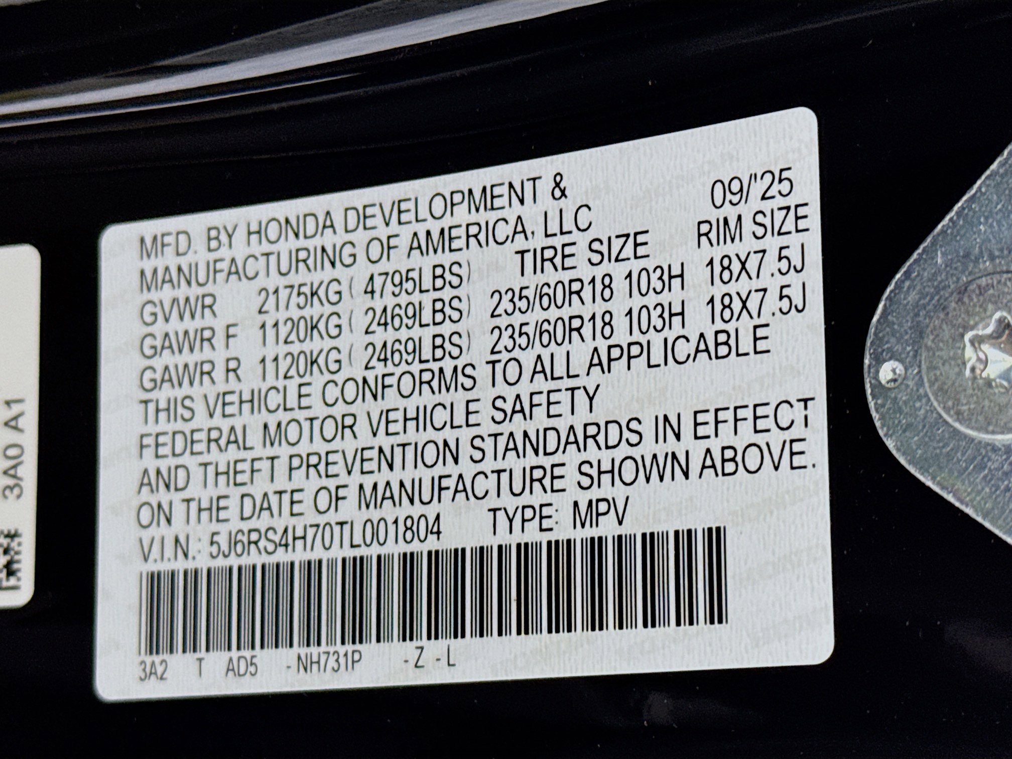 New 2026 Honda CR-V EX-L image 31