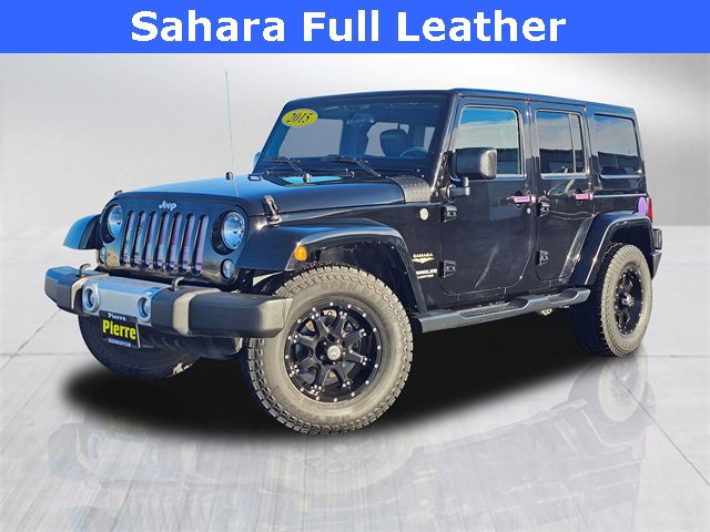 Used 2015 Jeep Wrangler Unlimited Sahara w/ Max Tow Package image 1