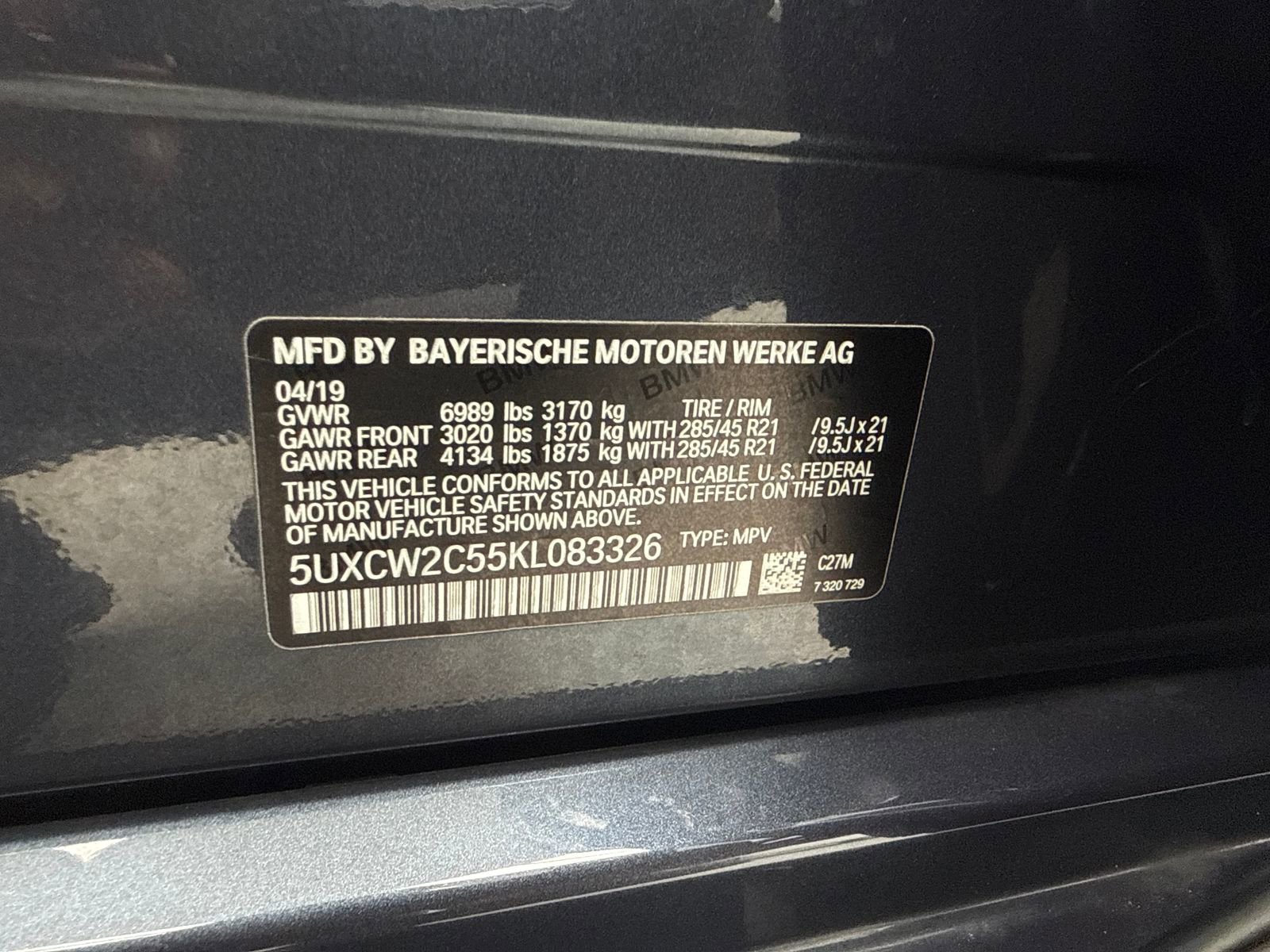 Used 2019 BMW X7 xDrive40i w/ Luxury Seating Package image 57