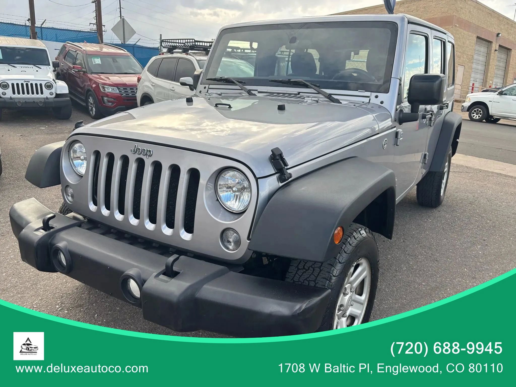Used 2016 Jeep Wrangler Unlimited Sport
