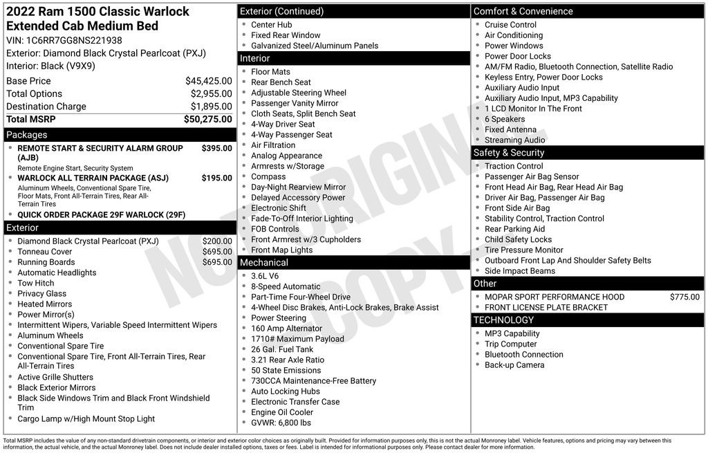 Used 2022 RAM 1500 Classic Warlock image 39