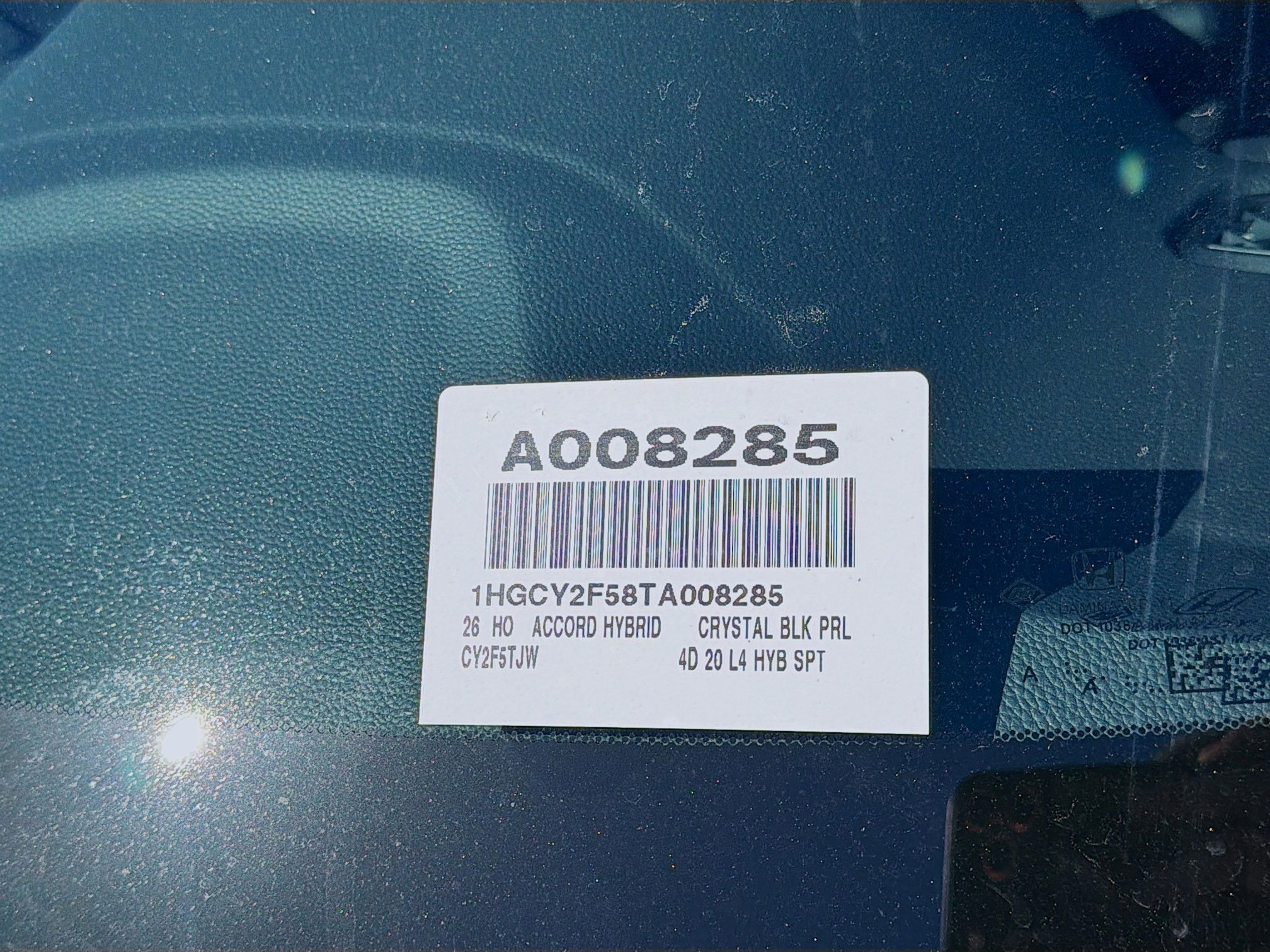 New 2026 Honda Accord Sport image 26