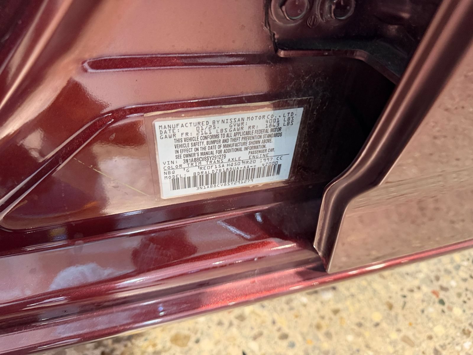 Used 2025 Nissan Sentra SV FWD image 23