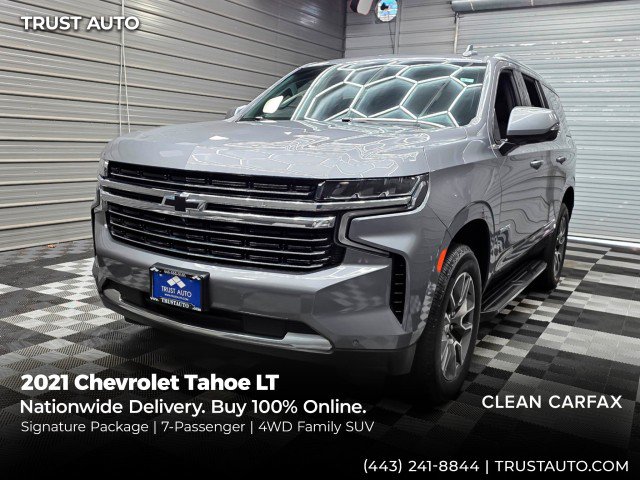 Used 2021 Chevrolet Tahoe LT w/ LT Signature Package