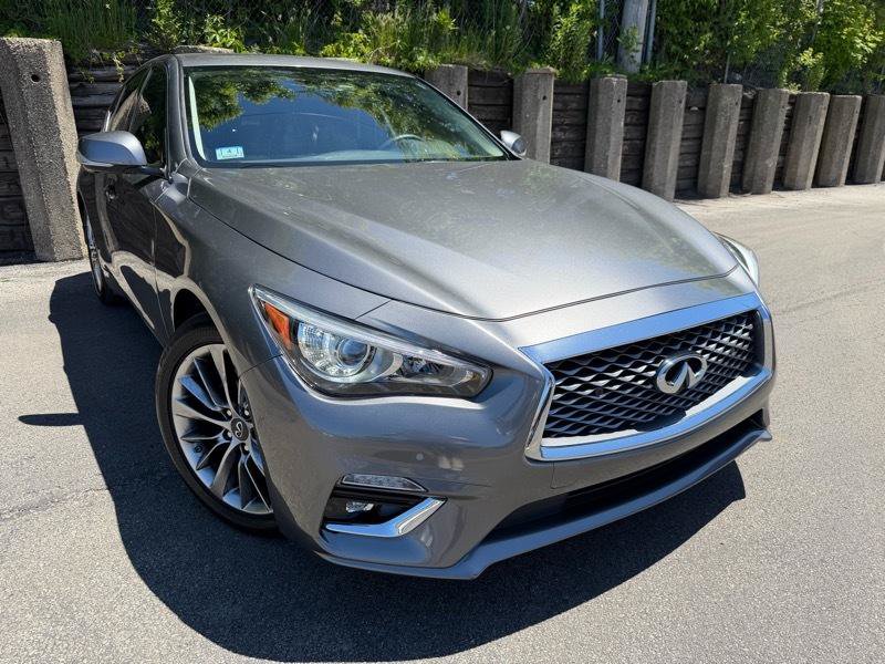 Used 2022 INFINITI Q50 Luxe w/ Cargo Package AWD/4WD image 3