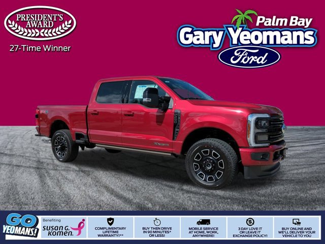 New 2025 Ford F250 Platinum w/ FX4 Off-Road Package