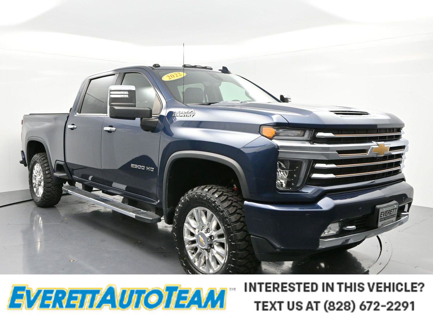 Used 2022 Chevrolet Silverado 2500 High Country w/ Z71 Off-Road Package