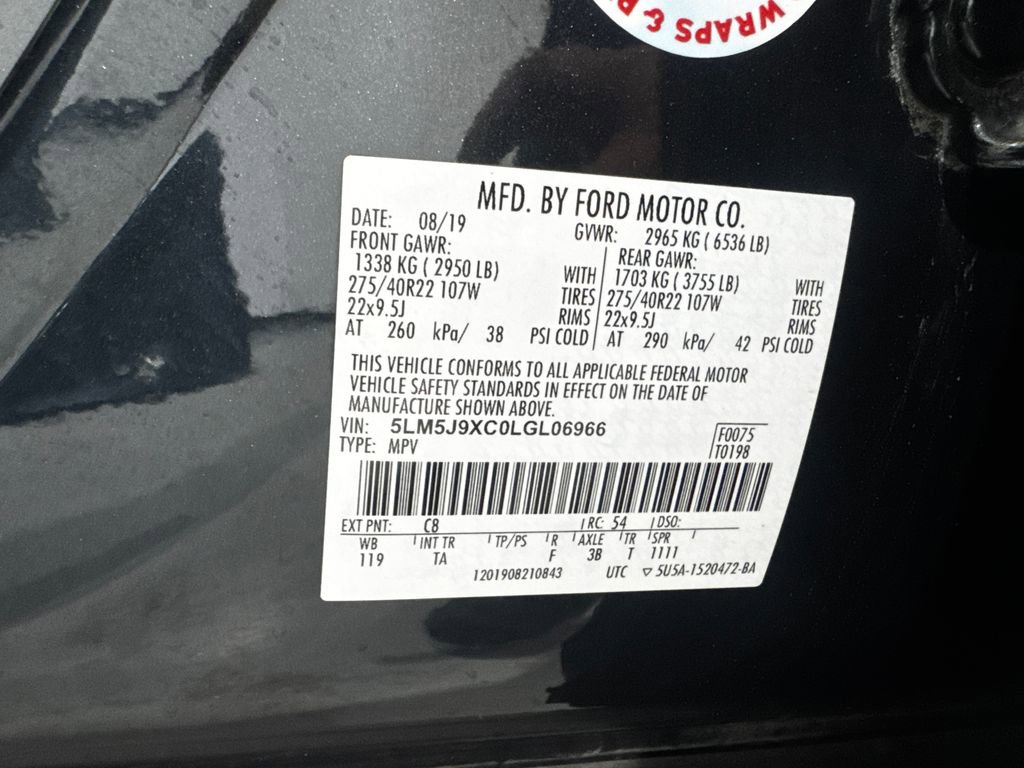 Used 2020 Lincoln Aviator Black Label w/ Dynamic Handling Package image 43