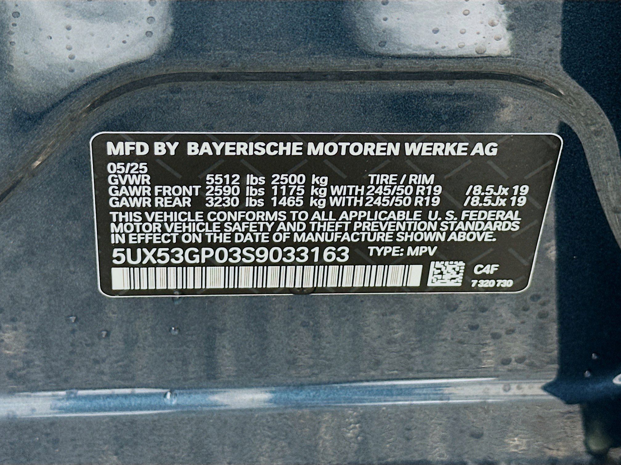 New 2025 BMW X3 xDrive30i w/ Convenience Package image 27