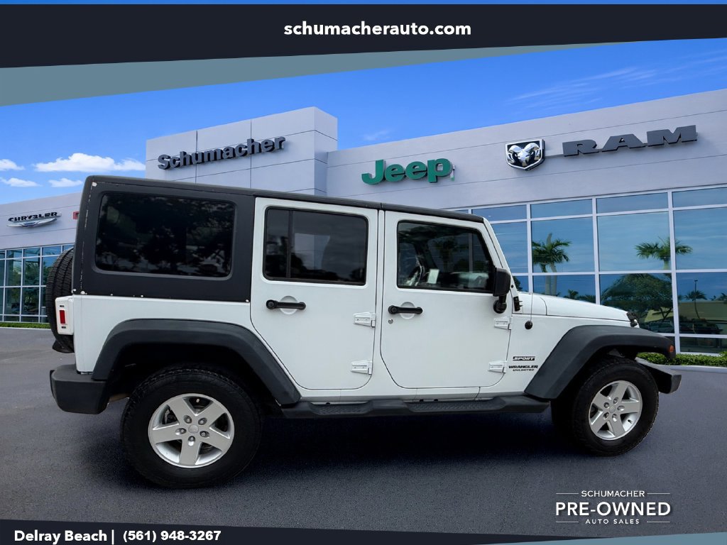 Used 2014 Jeep Wrangler Unlimited Sport w/ Quick Order Package 24S AWD/4WD image 8