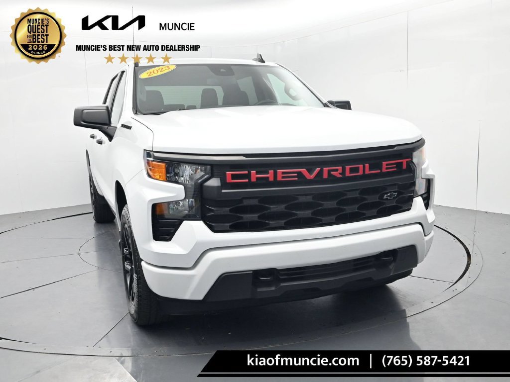 Used 2023 Chevrolet Silverado 1500 Custom w/ LPO, Dark Essentials Package AWD/4WD image 2