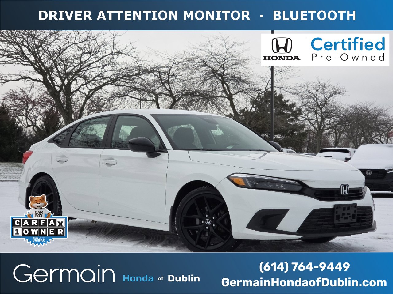 Certified 2023 Honda Civic Sport