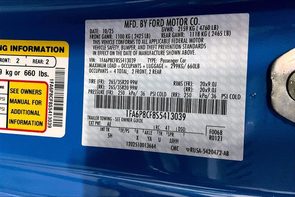 Used 2025 Ford Mustang GT Premium image 33