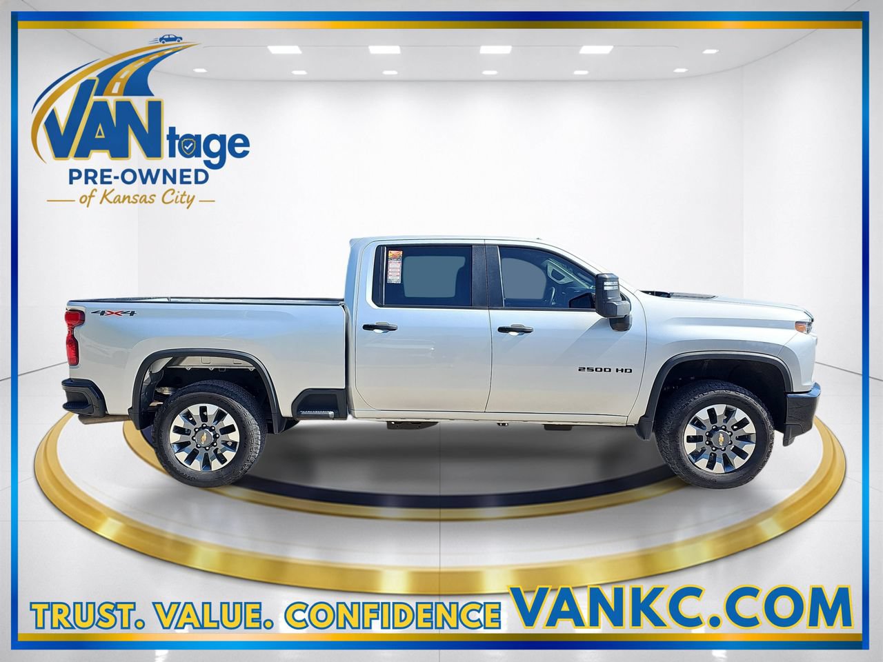 Certified 2023 Chevrolet Silverado 2500 Custom w/ Custom Value Package AWD/4WD image 5
