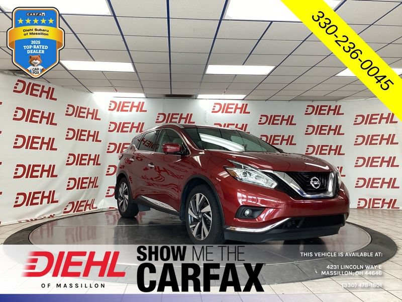 Used 2017 Nissan Murano Platinum w/ Platinum Technology Package