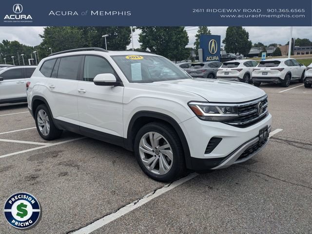 Used 2021 Volkswagen Atlas SE w/ Panoramic Sunroof Package AWD/4WD image 10