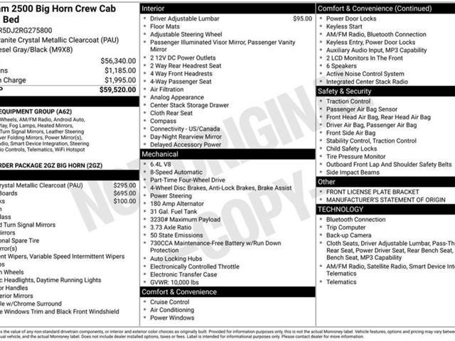 Used 2024 RAM 2500 Big Horn image 43