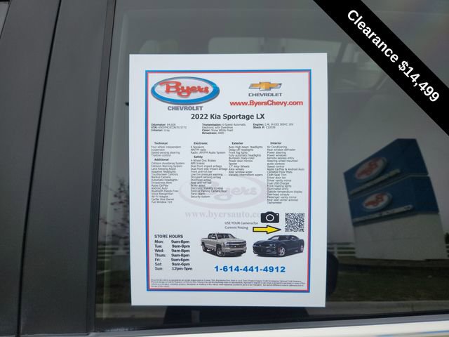 Used 2022 Kia Sportage LX image 10