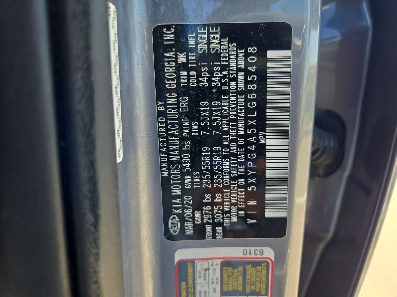 Used 2020 Kia Sorento S FWD image 32