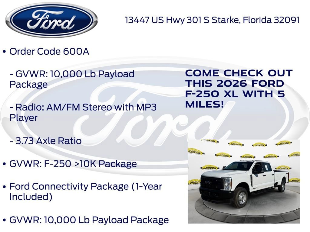 New 2026 Ford F250 XL AWD/4WD image 15