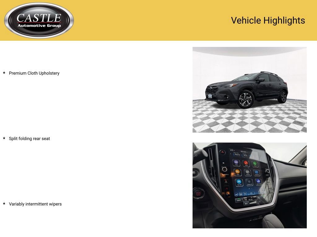 Certified 2024 Subaru Crosstrek 2.0i Premium w/ Crosstrek Mirror Package AWD/4WD image 7