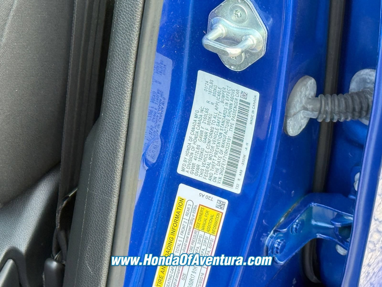 Used 2024 Honda Civic EX image 21