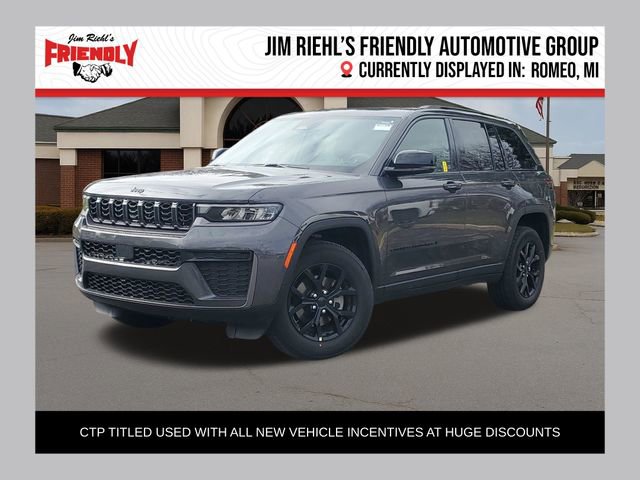 New 2026 Jeep Grand Cherokee Altitude image 1