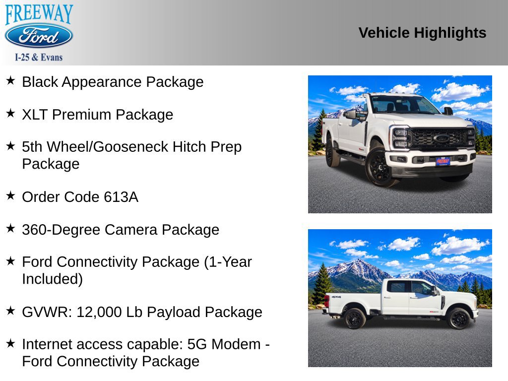 Used 2026 Ford F350 XLT w/ XLT Premium Package AWD/4WD image 2