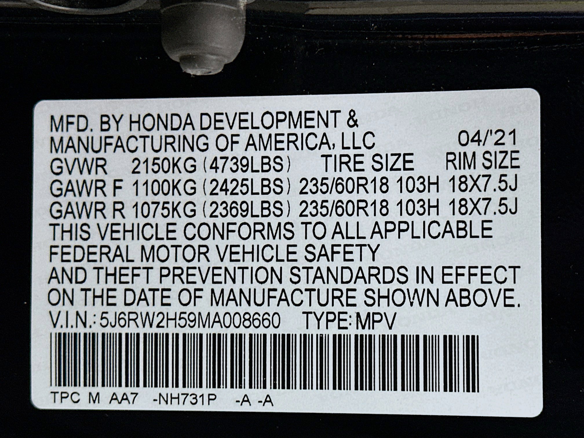 Used 2021 Honda CR-V EX image 12