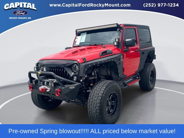 Used 2018 Jeep Wrangler Rubicon w/ Cold Weather Group AWD/4WD image 1