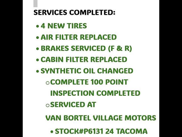 Used 2024 Toyota Tacoma SR5 AWD/4WD image 38